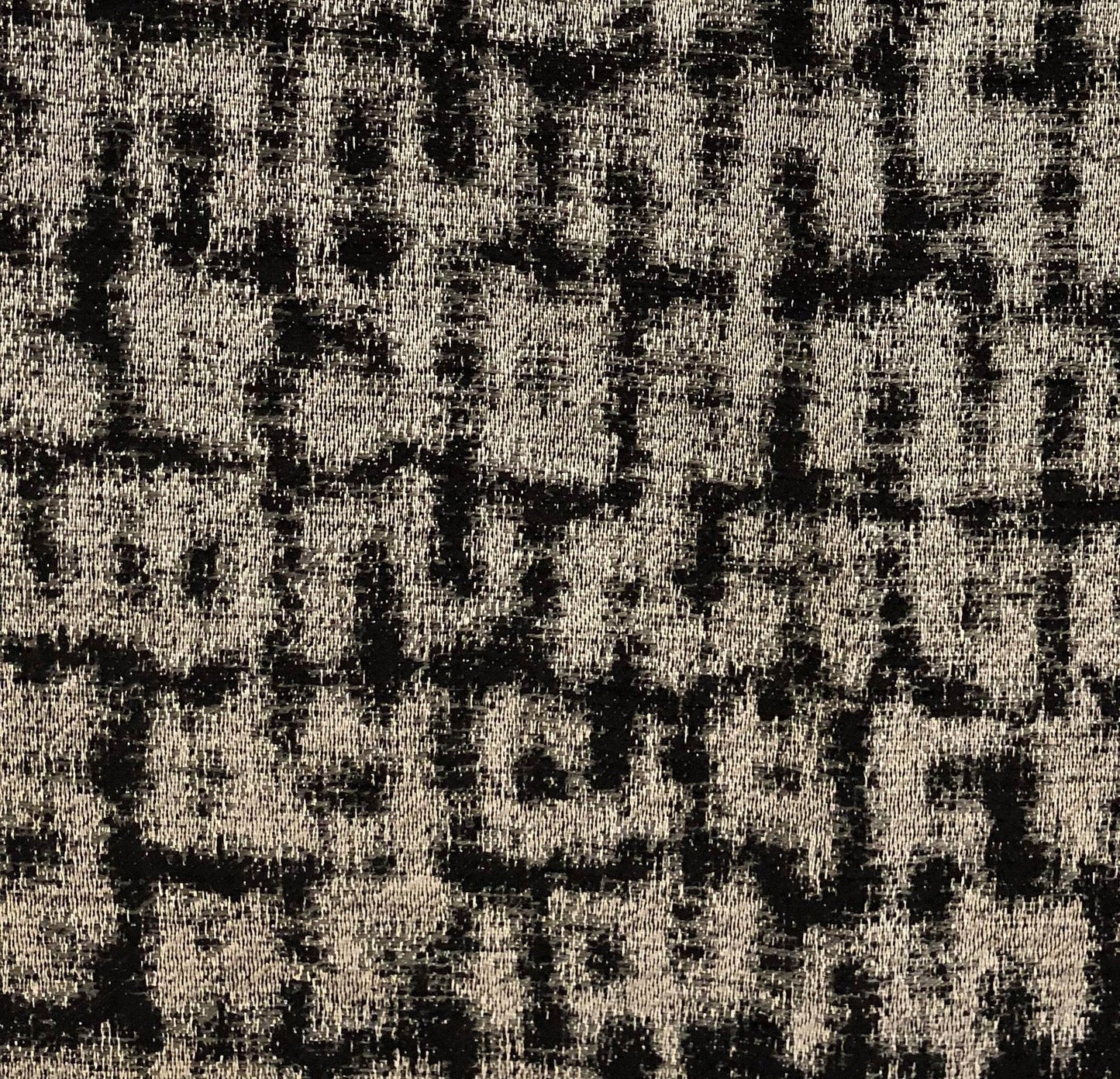 Modish Millie Luxury Throw Pillow in Black and Beige Tones - Plutus Brands