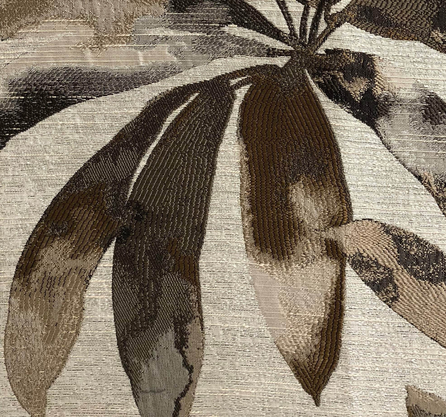 Santorini Cove Beige and Brown Tones Luxury Throw Pillow - Plutus Brands