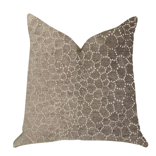 Bubbly Gal Luxury Throw Pillow in Beige Tones - Plutus Brands