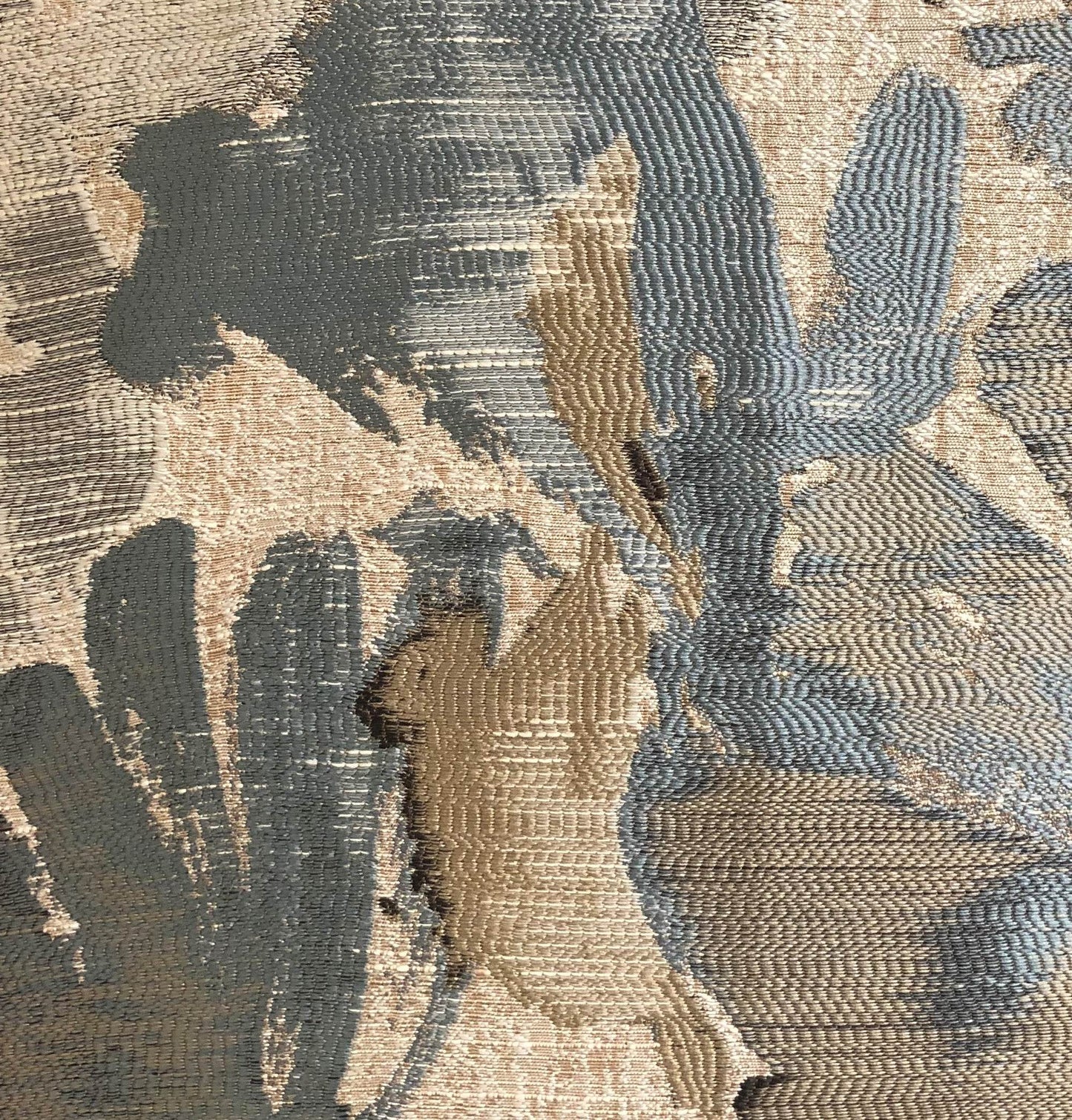 Icy Blue Wildflower Luxury Throw Pillow - Plutus Brands