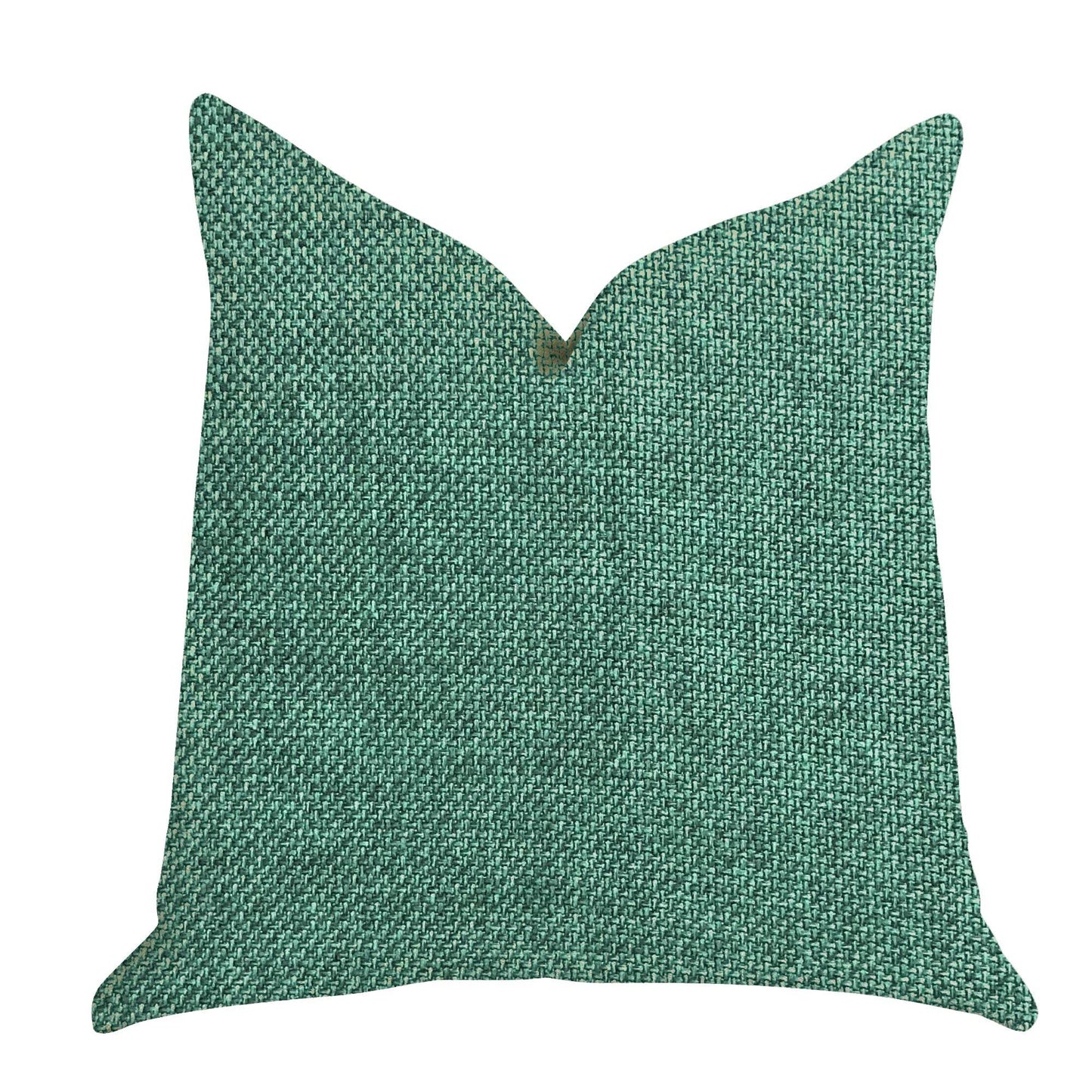 Grass Seed Luxury Throw Pillow in Green - Plutus Brands