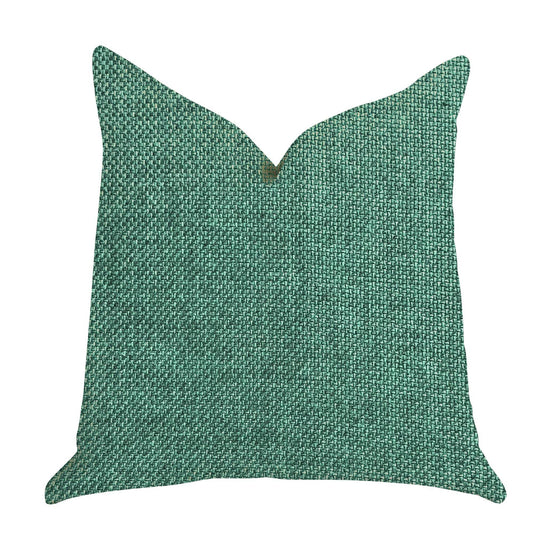 Grass Seed Luxury Throw Pillow in Green - Plutus Brands