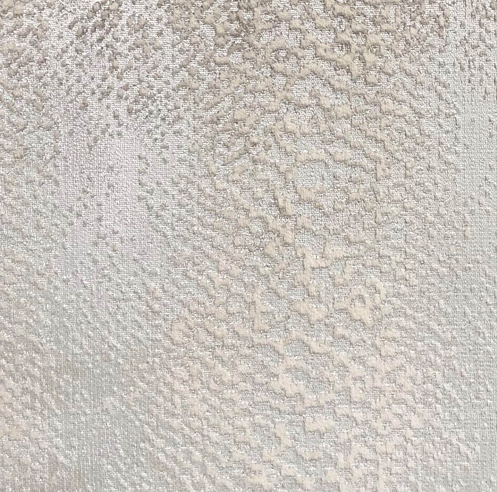 Mystical Iceberg Throw Pillow in White and Silver Tones - Plutus Brands