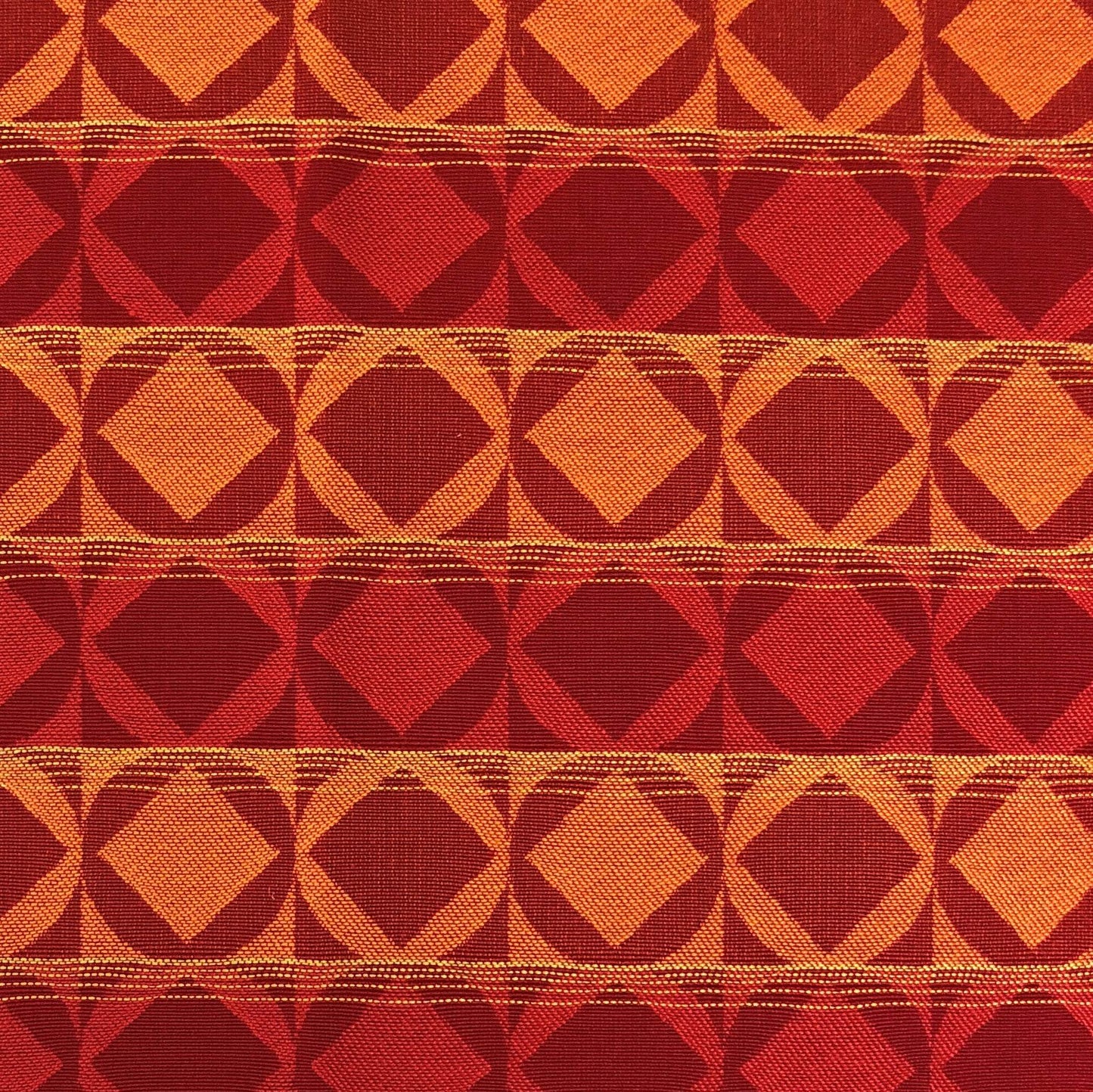 Celestial Red and Orange Luxury Throw Pillow - Plutus Brands