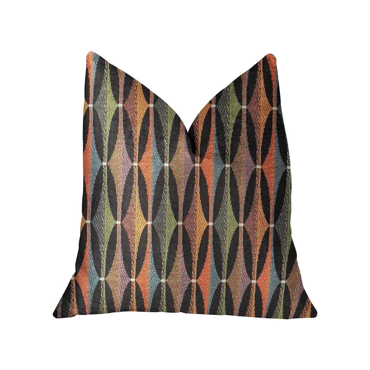 Jazzy Crystal Multicolor Luxury Throw Pillow - Plutus Brands