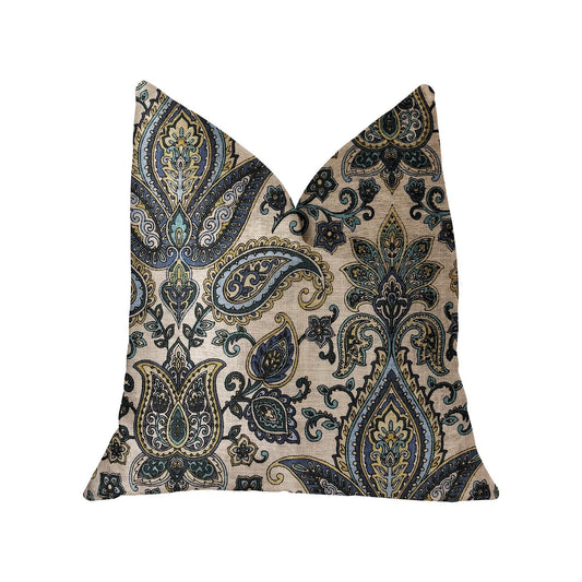 Tulip Safari Multicolor Luxury Throw Pillow - Plutus Brands