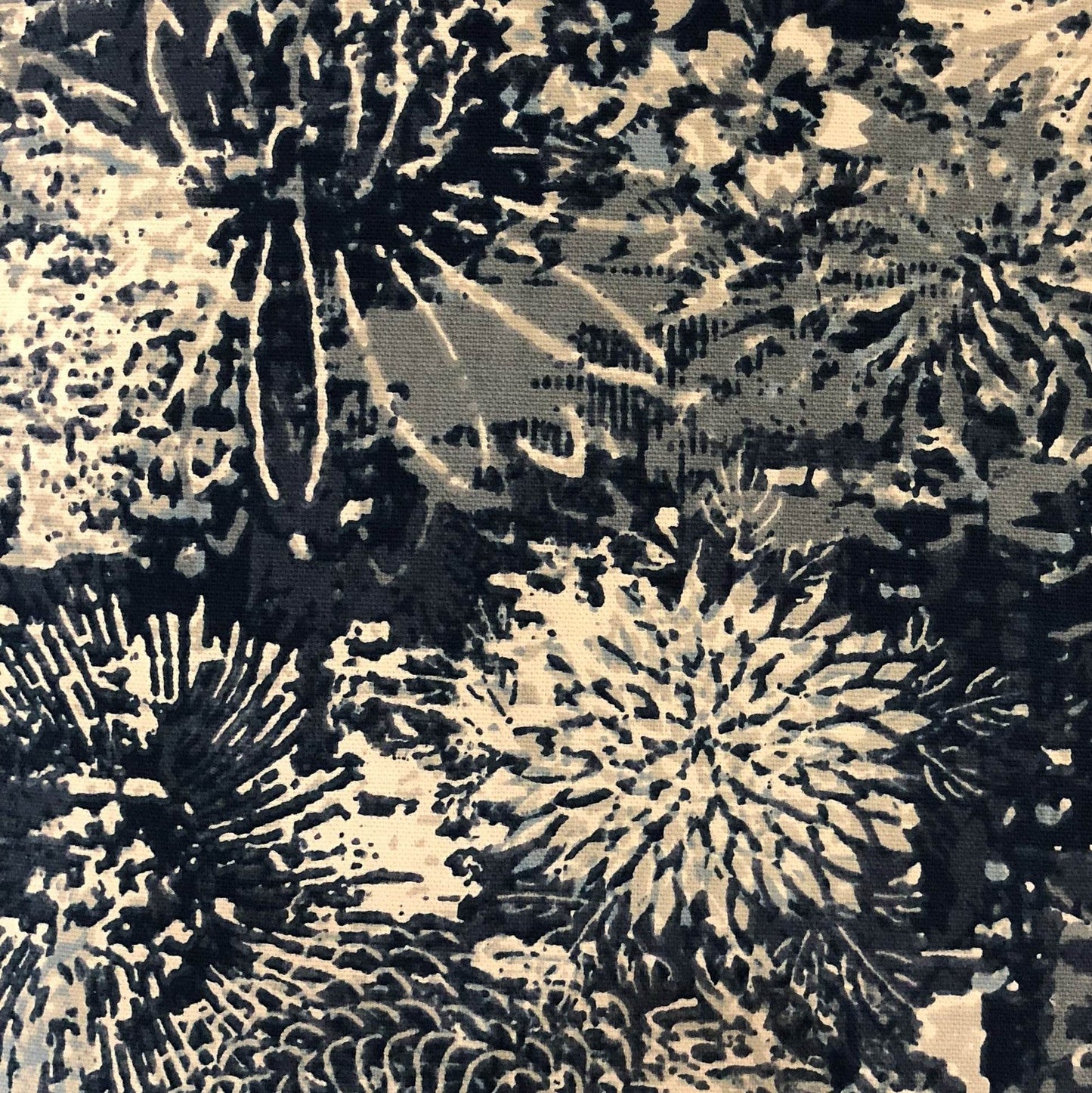 Lazuli Blue and Beige Luxury Throw Pillow - Plutus Brands