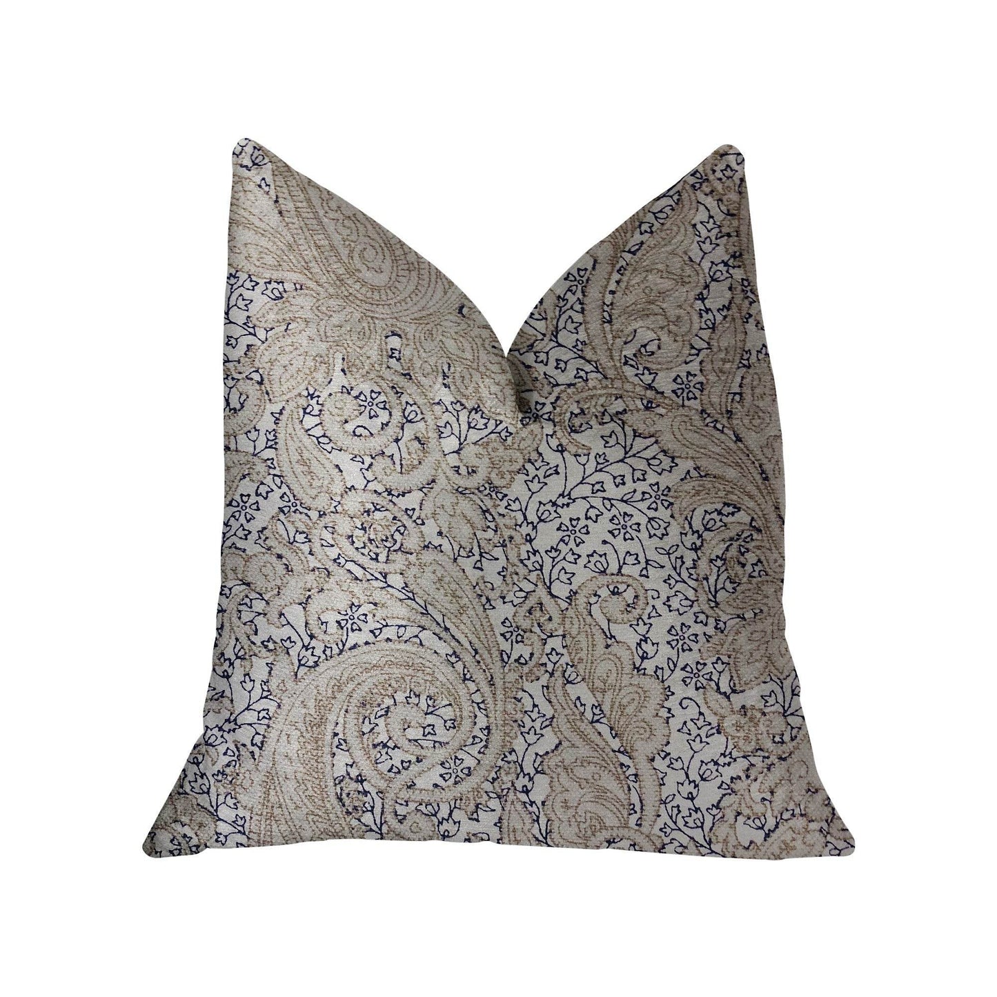 Quartz Skye Beige Luxury Throw Pillow - Plutus Brands