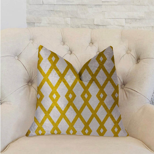 Zinnia Dust Brown and Beige Luxury Throw Pillow - Plutus Brands