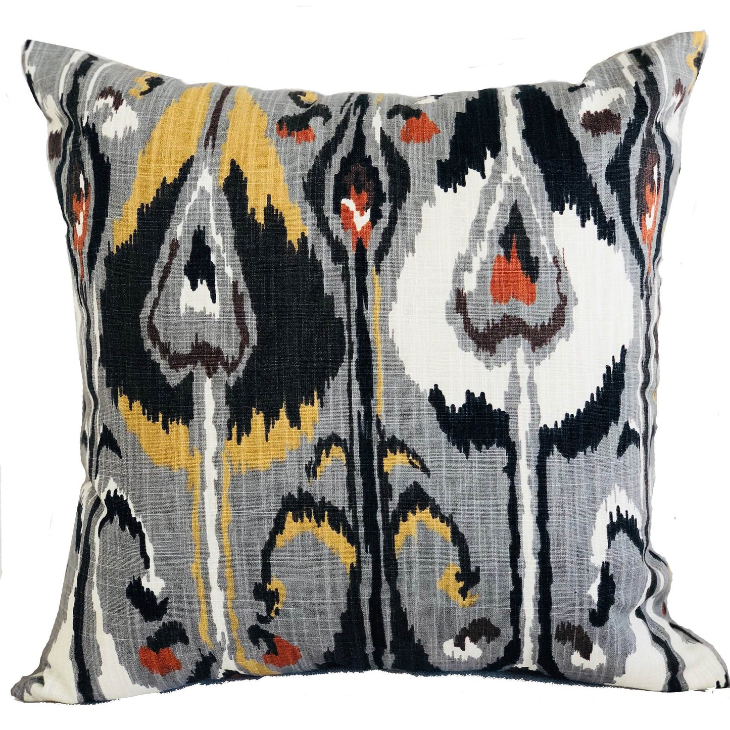 Tigerlily Gray Luxury Throw Pillow - Plutus Brands