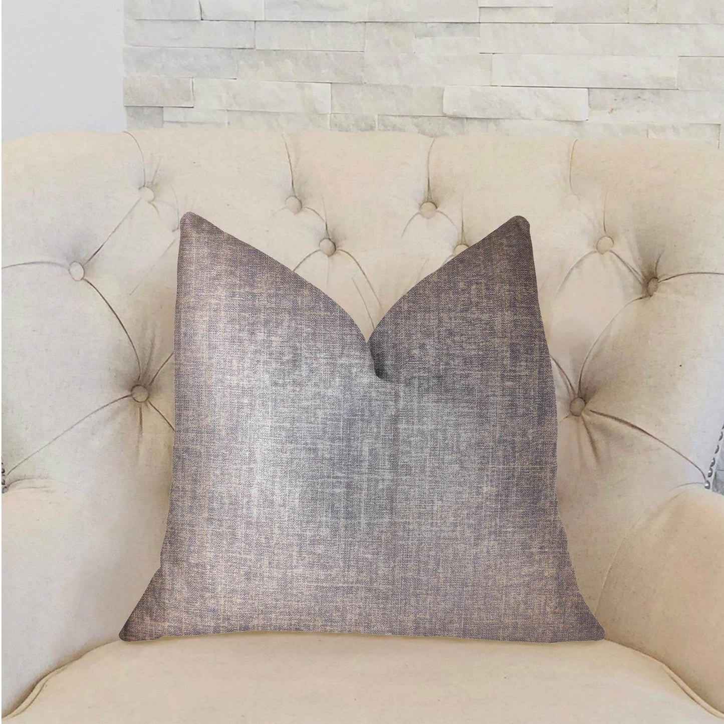 Radiance Blue Luxury Throw Pillow - Plutus Brands