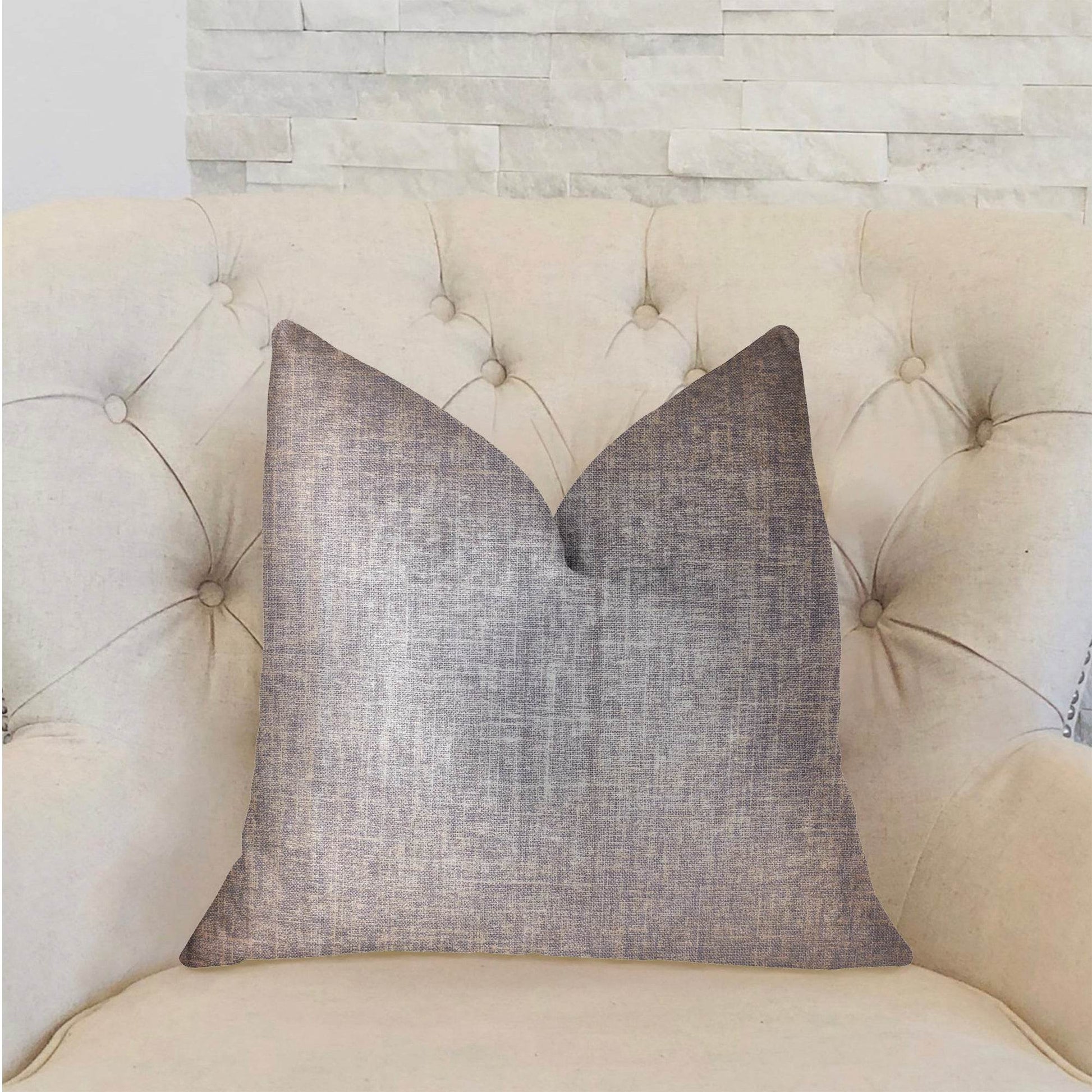 Radiance Blue Luxury Throw Pillow - Plutus Brands