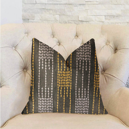 Capella Green Luxury Throw Pillow - Plutus Brands