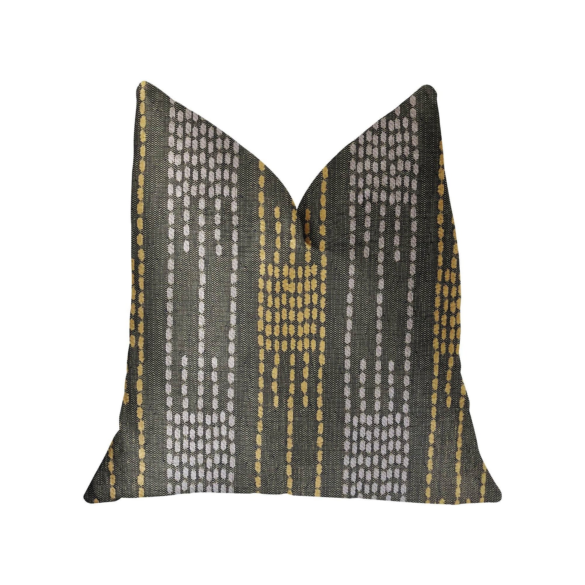 Capella Green Luxury Throw Pillow - Plutus Brands