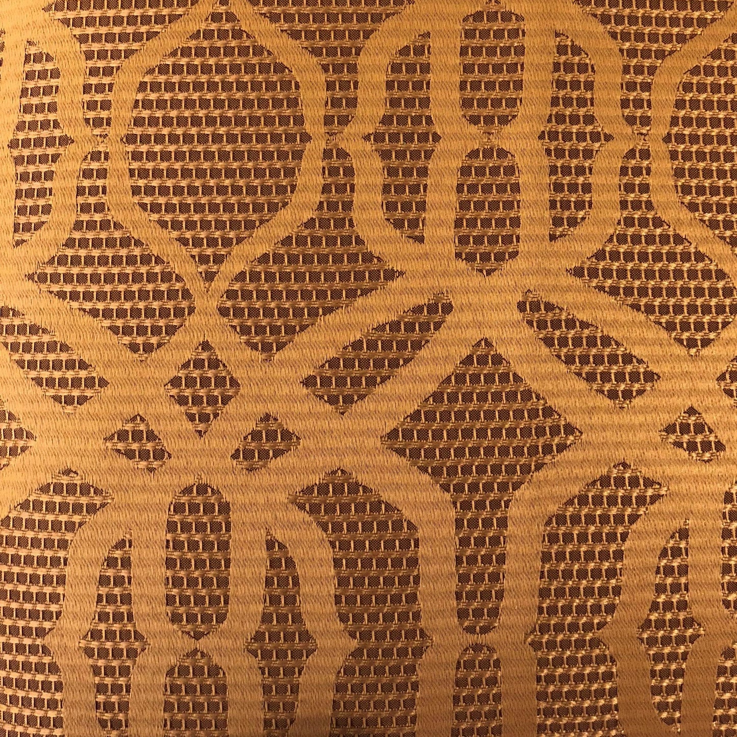 Portia Gold and Brown Luxury Throw Pillow - Plutus Brands