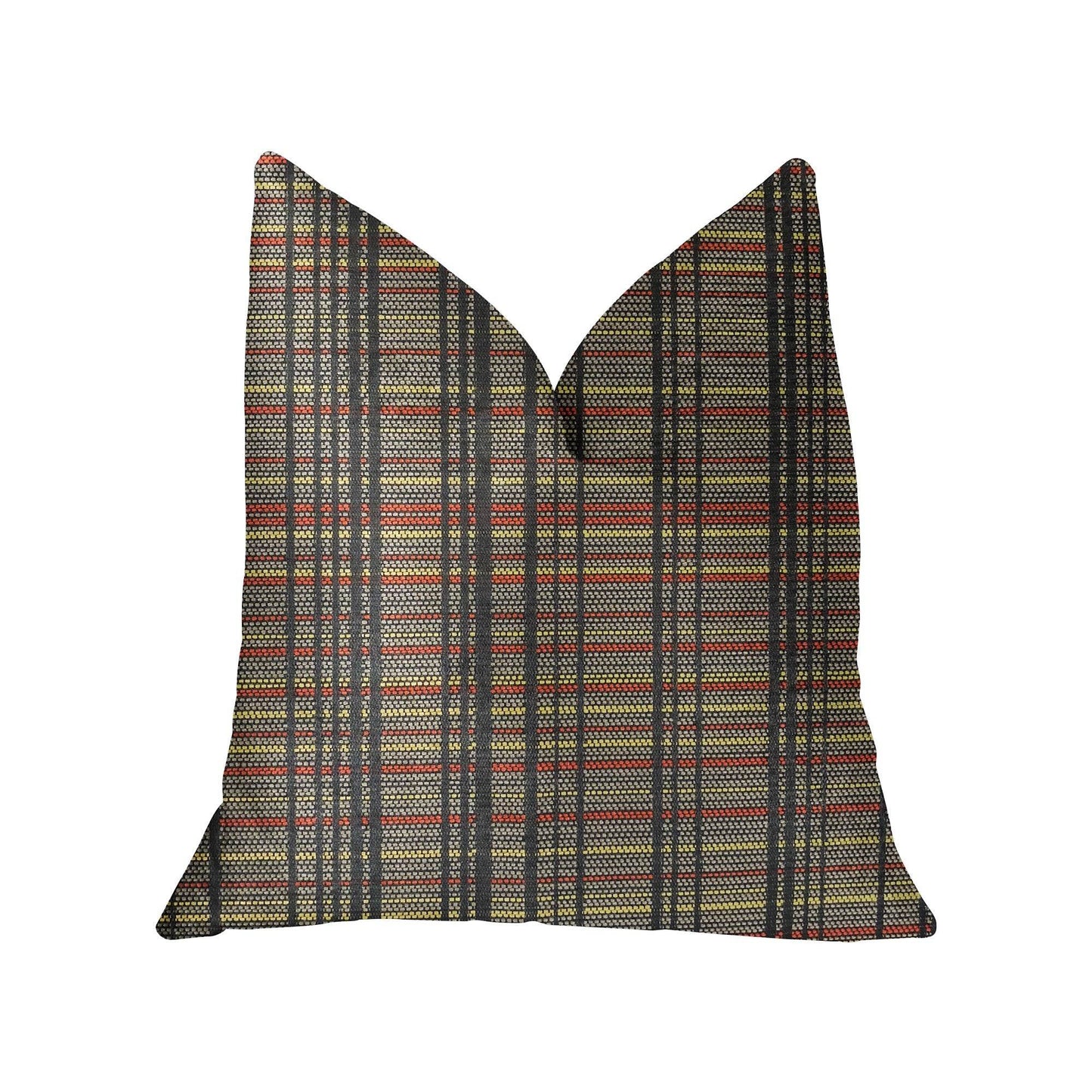 Grizzly Cay Gray Luxury Throw Pillow - Plutus Brands