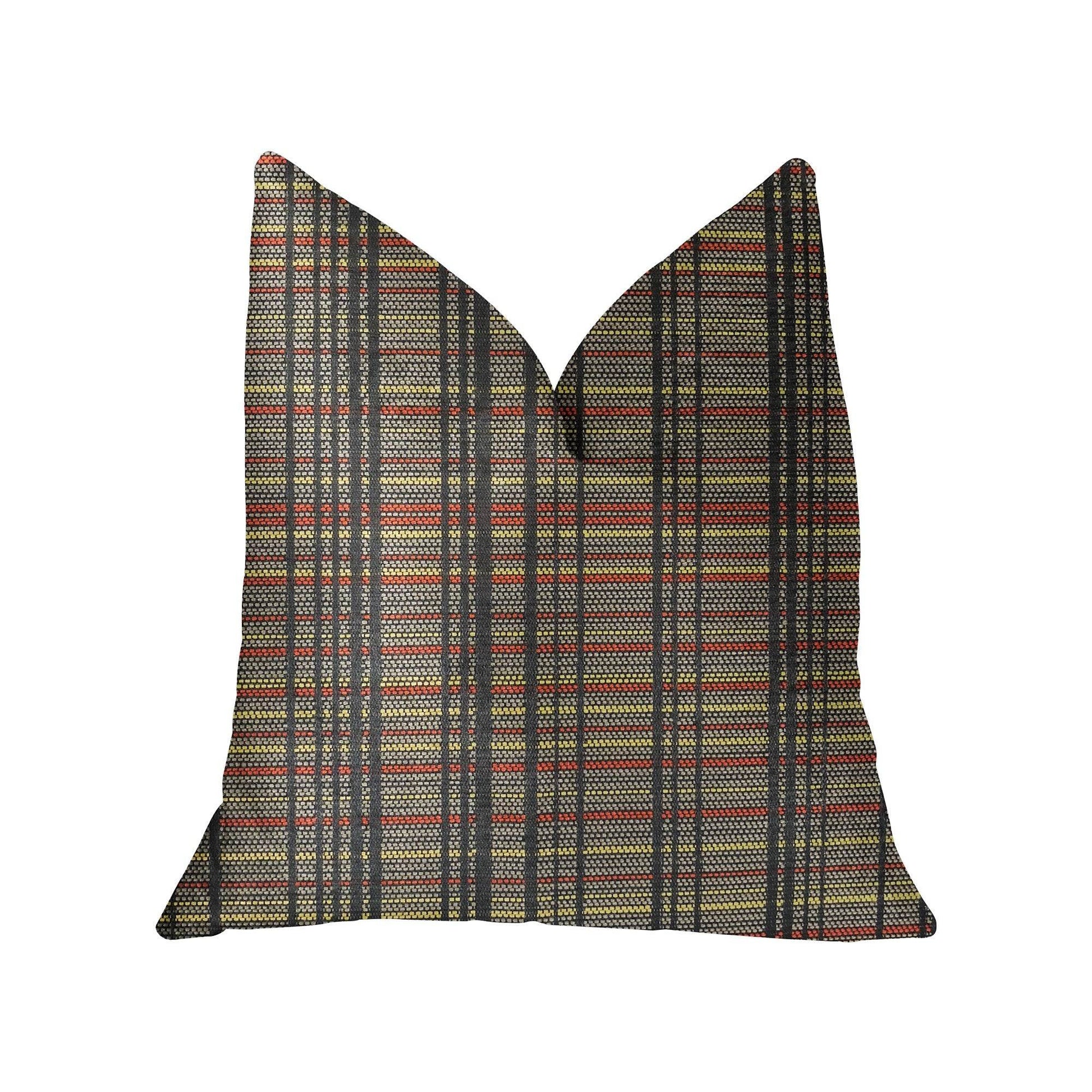 Grizzly Cay Gray Luxury Throw Pillow - Plutus Brands