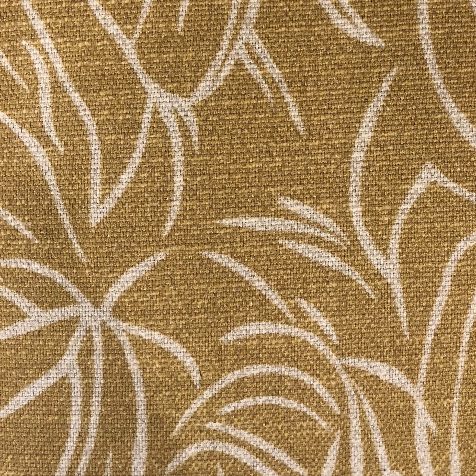 Mira Mirage Gold Luxury Throw Pillow - Plutus Brands