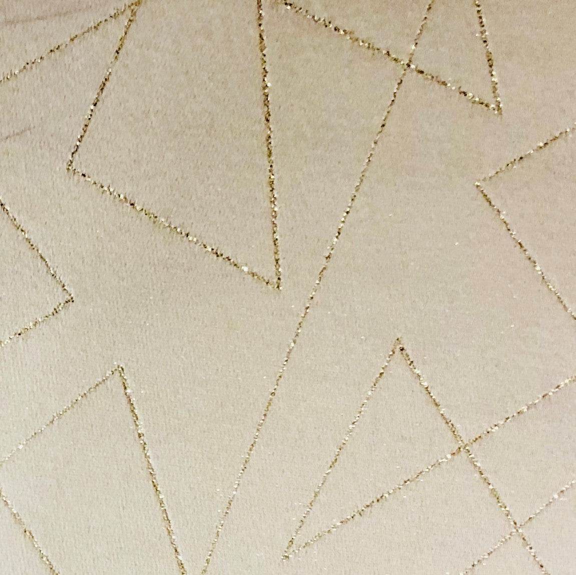 Gold Divinity Gold and Beige Luxury Throw Pillow - Plutus Brands