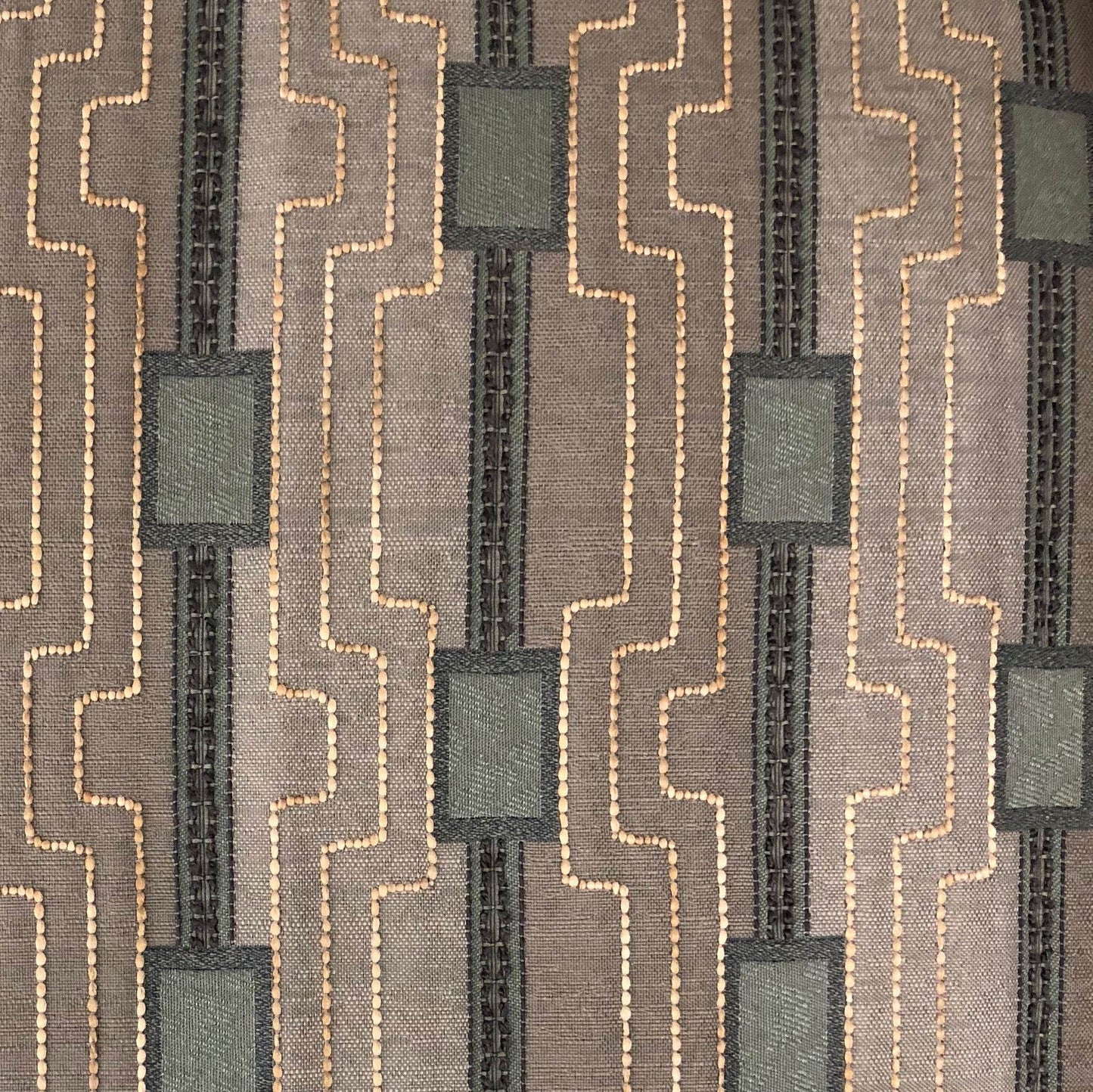 Gusto Square Blue Luxury Throw Pillow - Plutus Brands