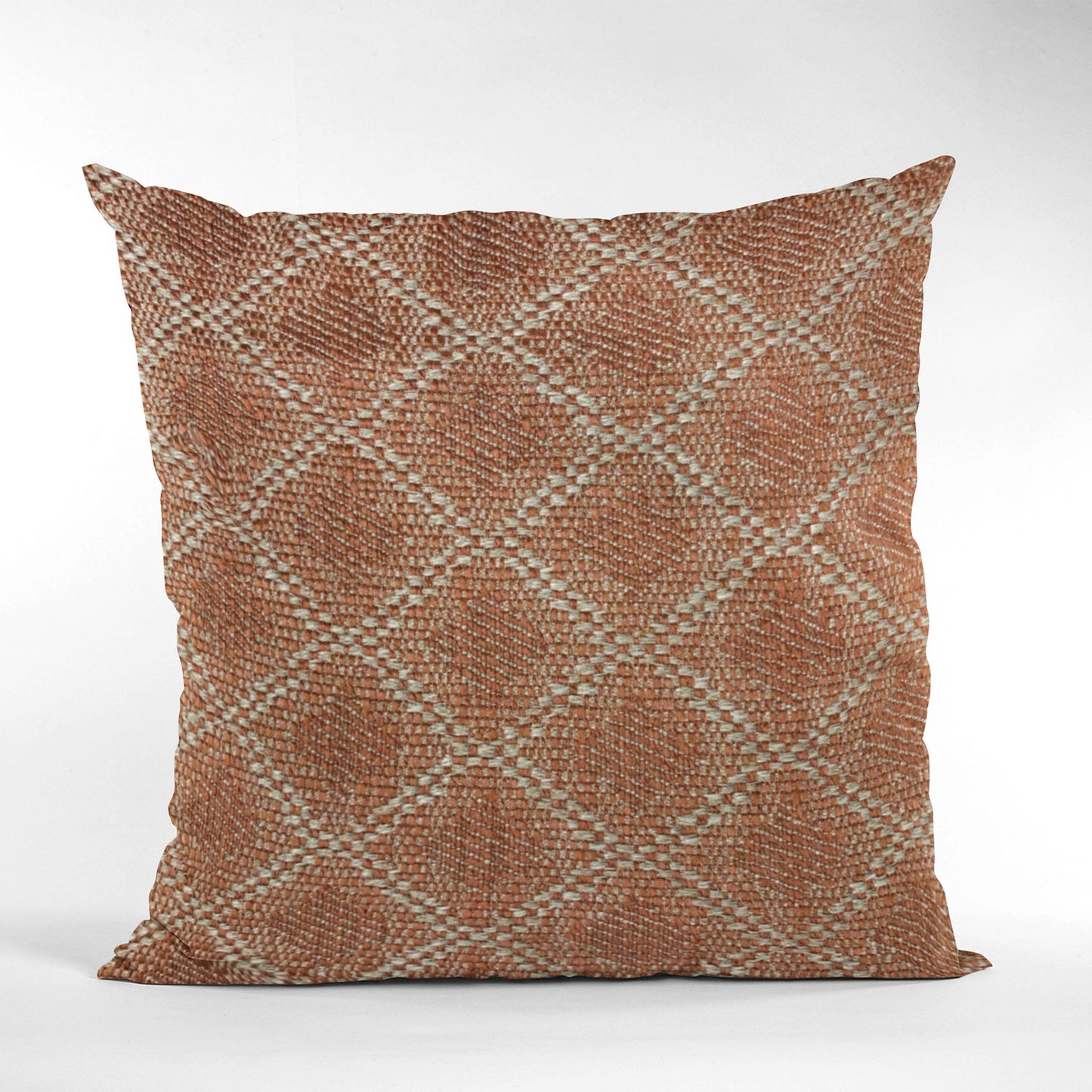 Plutus Brown Diamond Luxury Throw Pillow - Plutus Brands