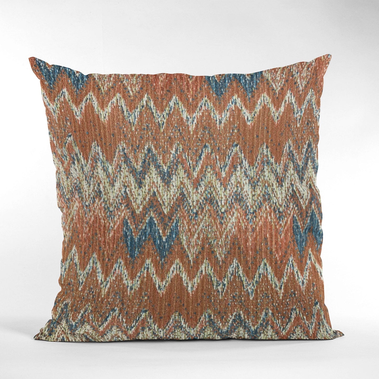Plutus Multi-Color Wave Chevron Luxury Throw Pillow - Plutus Brands