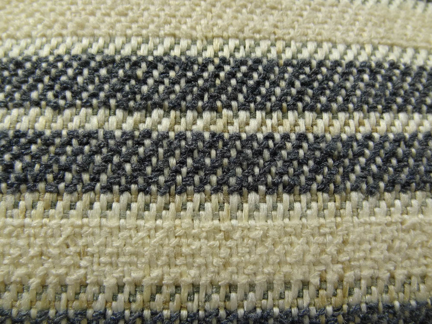 By meadow Navy and Cream Handmade Luxury Pillow - Plutus Brands