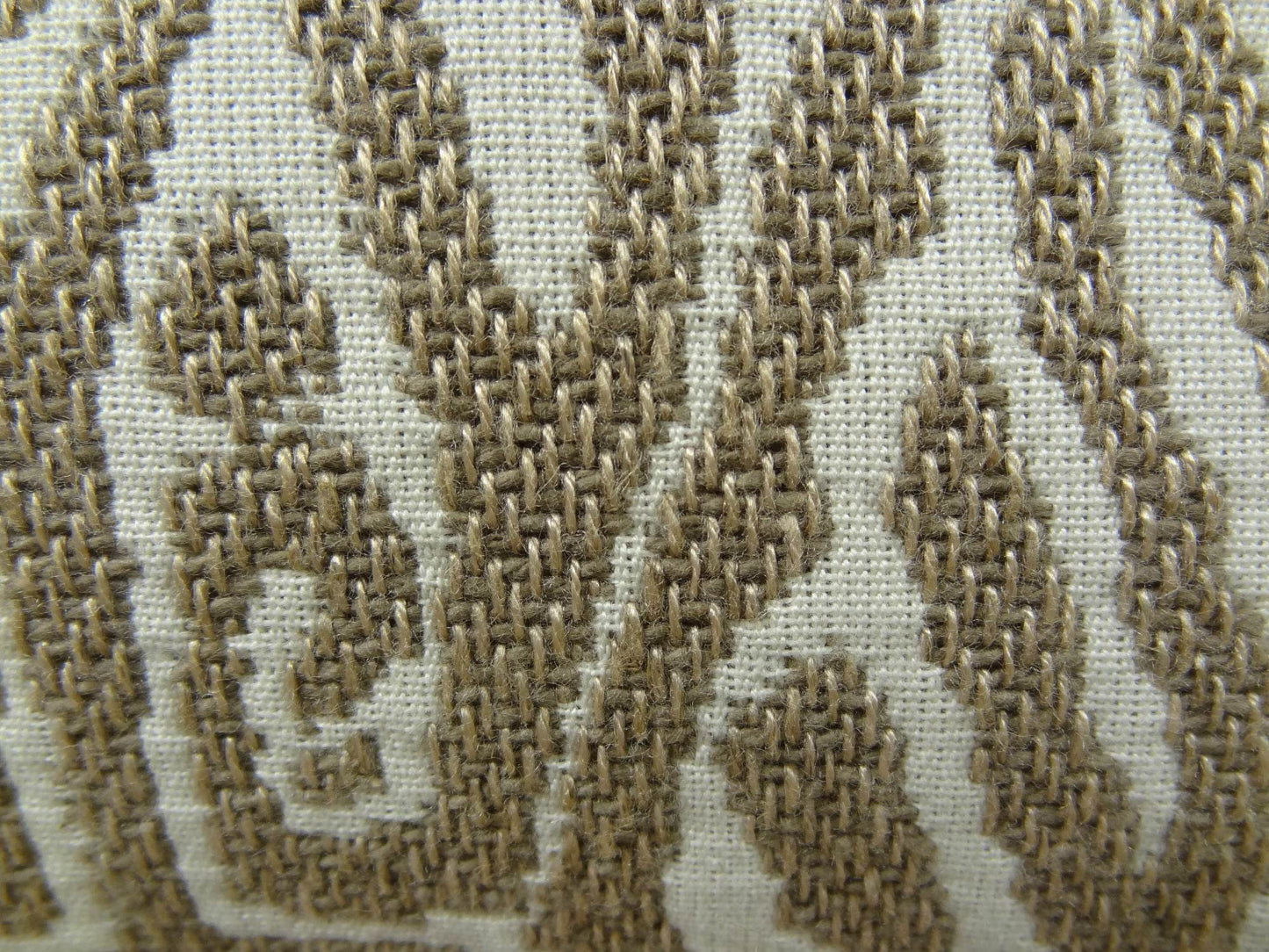Cherokee Light Brown and Cream Handmade Luxury Pillow - Plutus Brands