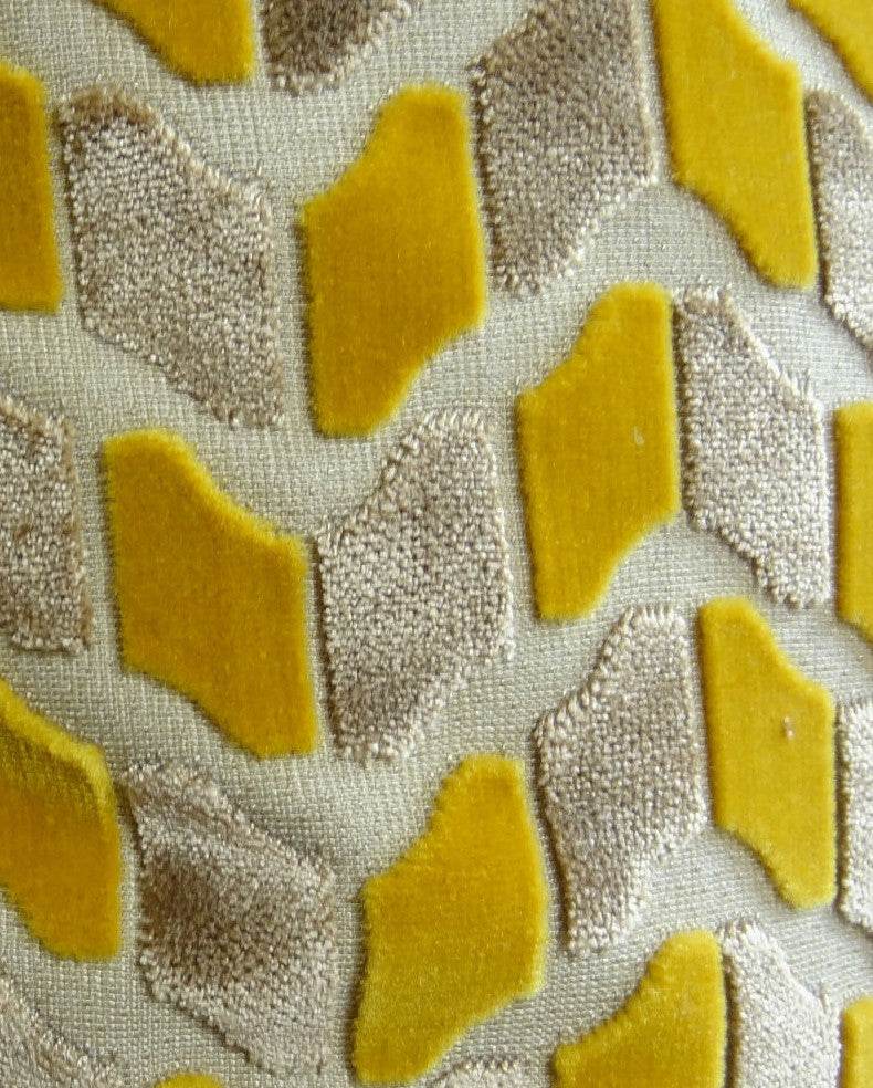 Gold Snow Copper and Taupe Handmade Luxury Pillow - Plutus Brands