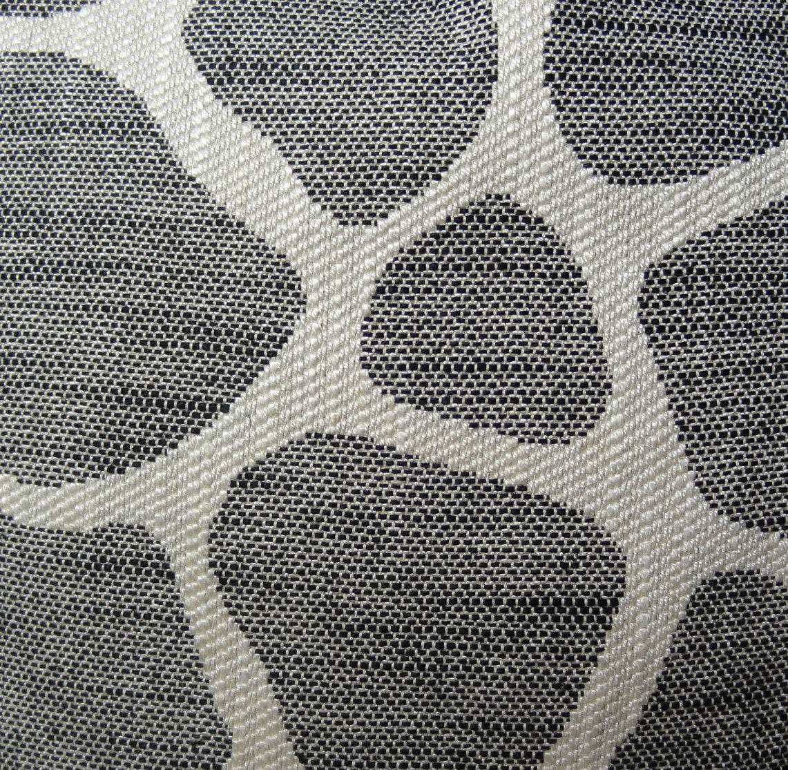 Sable Giraffe Black and Cream Handmade Luxury Pillow - Plutus Brands