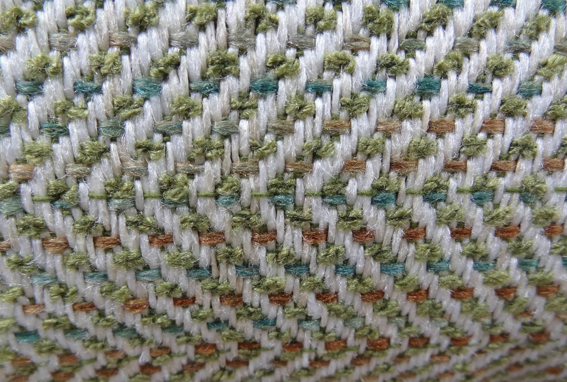 Upland Light Green and Ivory Handmade Luxury Pillow - Plutus Brands