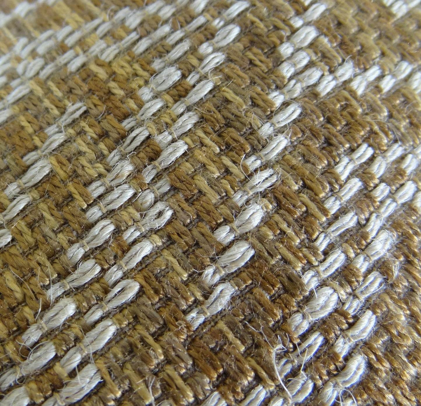 Deep Bridge Taupe and Copper Handmade Luxury Pillow - Plutus Brands