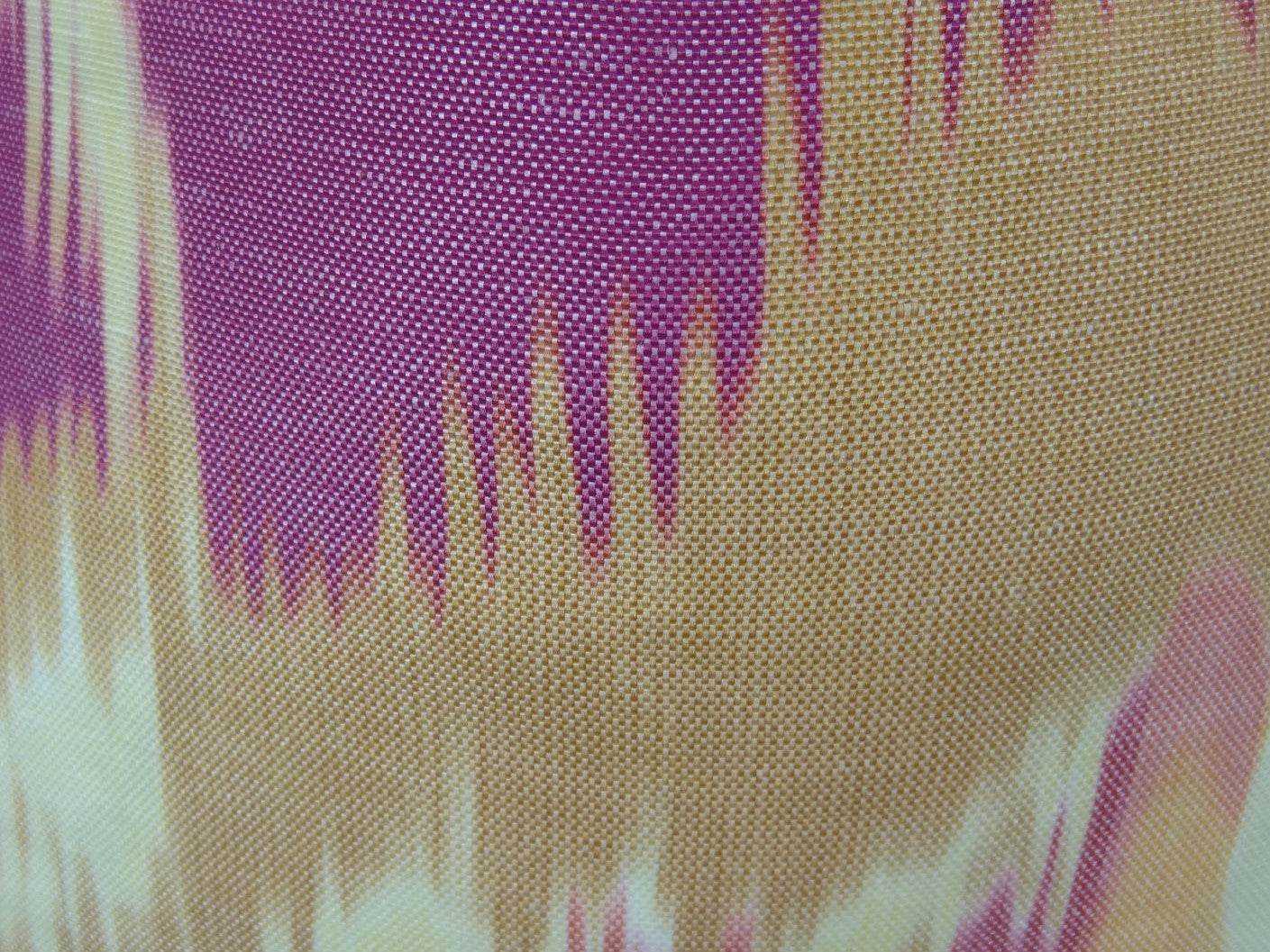 Electra Magenta Orange and Cream Handmade Luxury Pillow - Plutus Brands