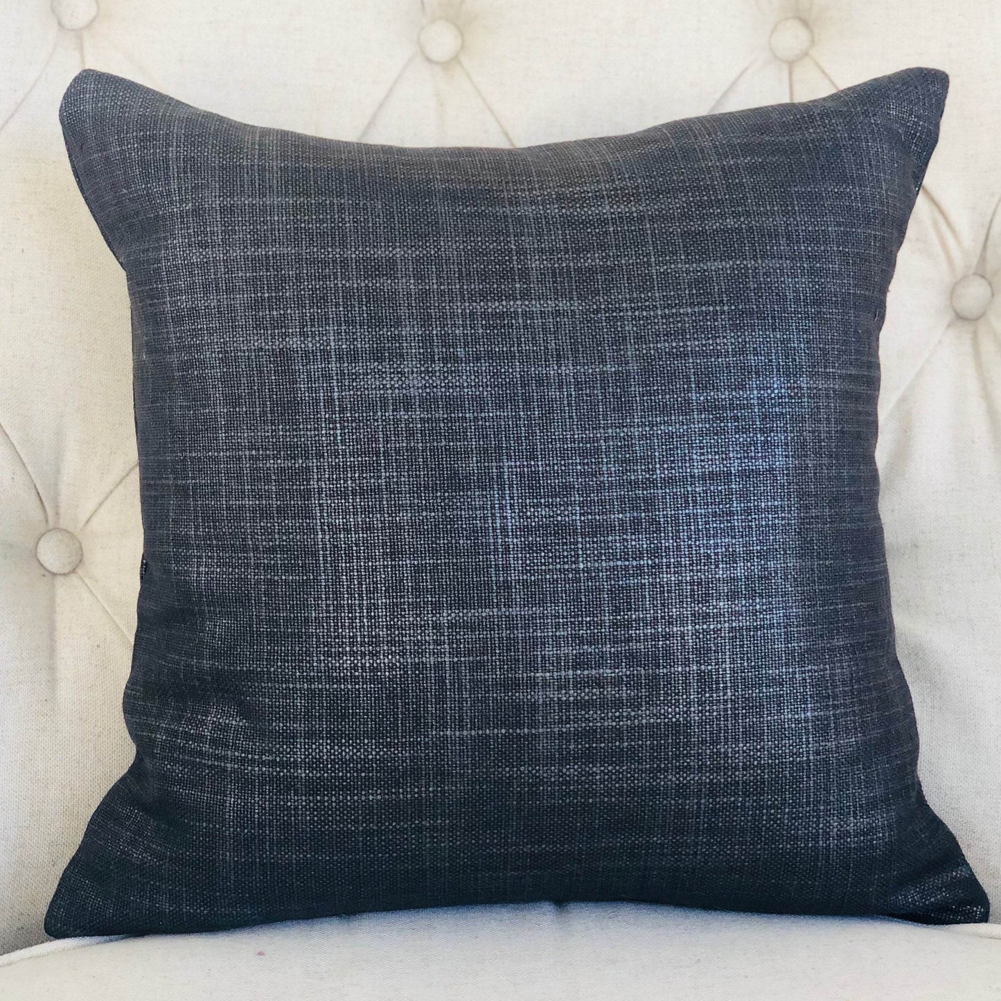 Ashland Glazed Gray Handmade Luxury Pillow - Plutus Brands