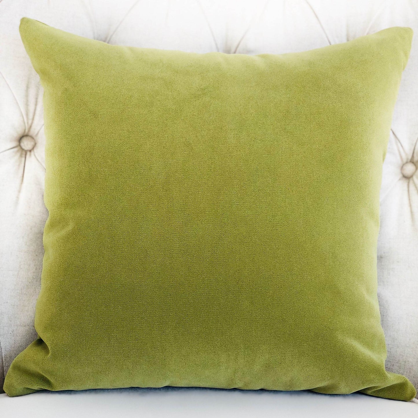 Pistachio Love Green Handmade Luxury Pillow - Plutus Brands