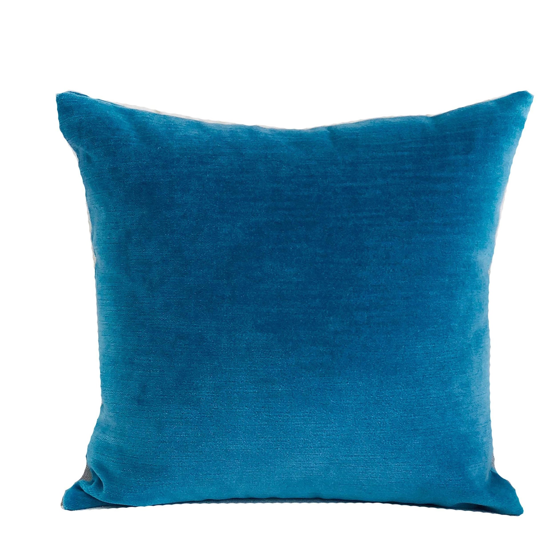 Aqua Dulce Teal Handmade Luxury Pillow - Plutus Brands