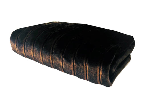 Fancy Brown Mink Handmade Luxury Throw - Plutus Brands