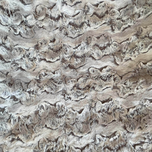 Plutus Light Brown Wild Rabbit Faux Fur Luxury Throw Blanket - Plutus Brands