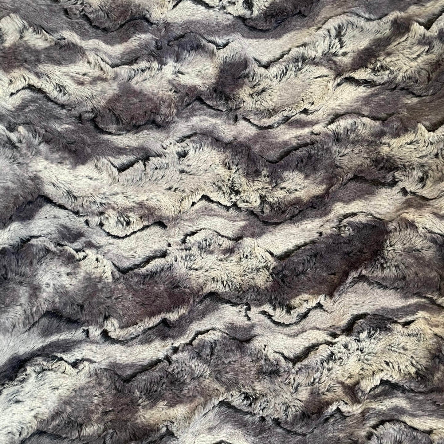 Plutus Metal Wild Rabbit Faux Fur Luxury Throw Blanket - Plutus Brands