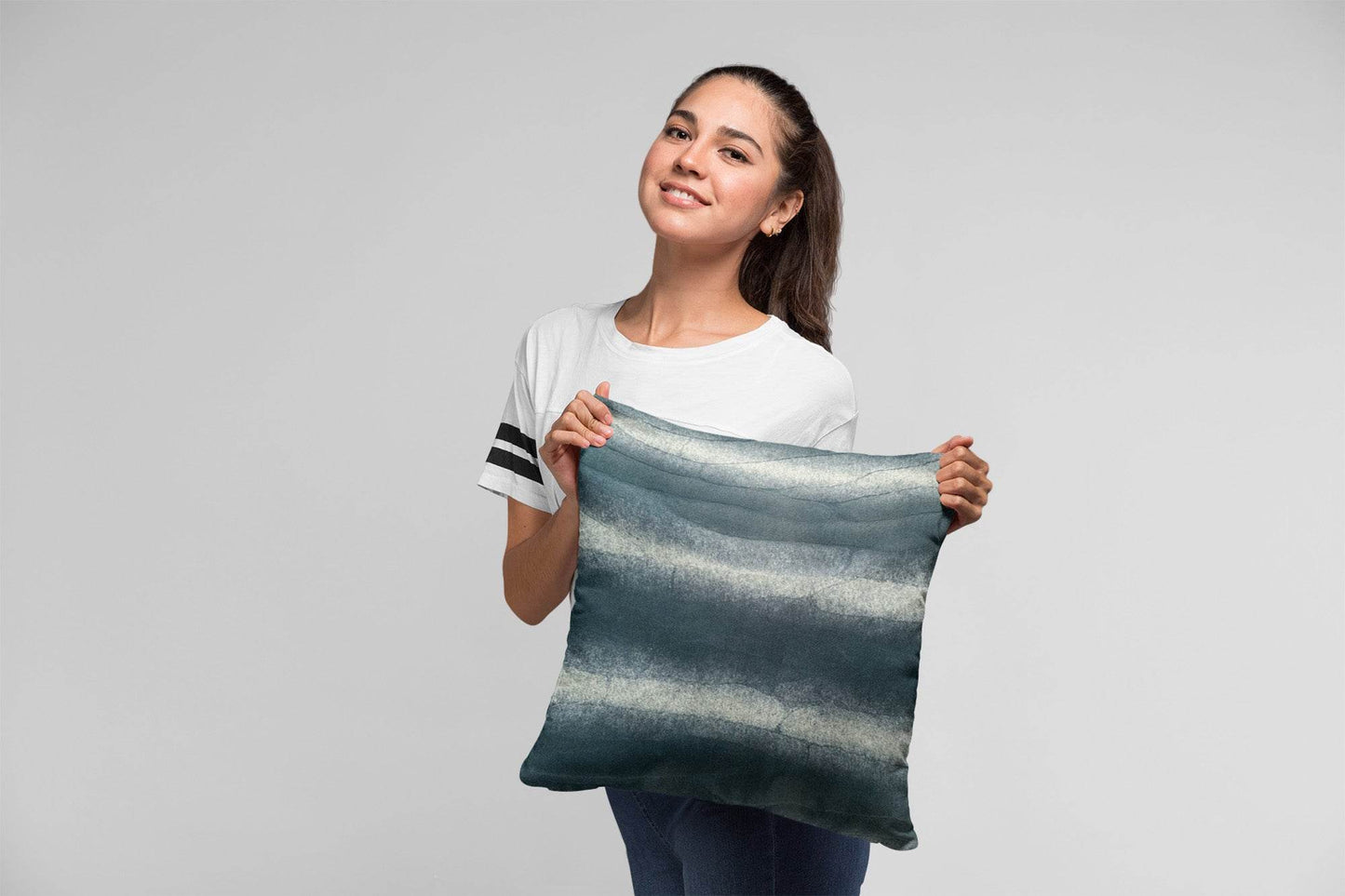 Plutus Green Furever Animal Faux Fur Luxury Throw Pillow - Plutus Brands