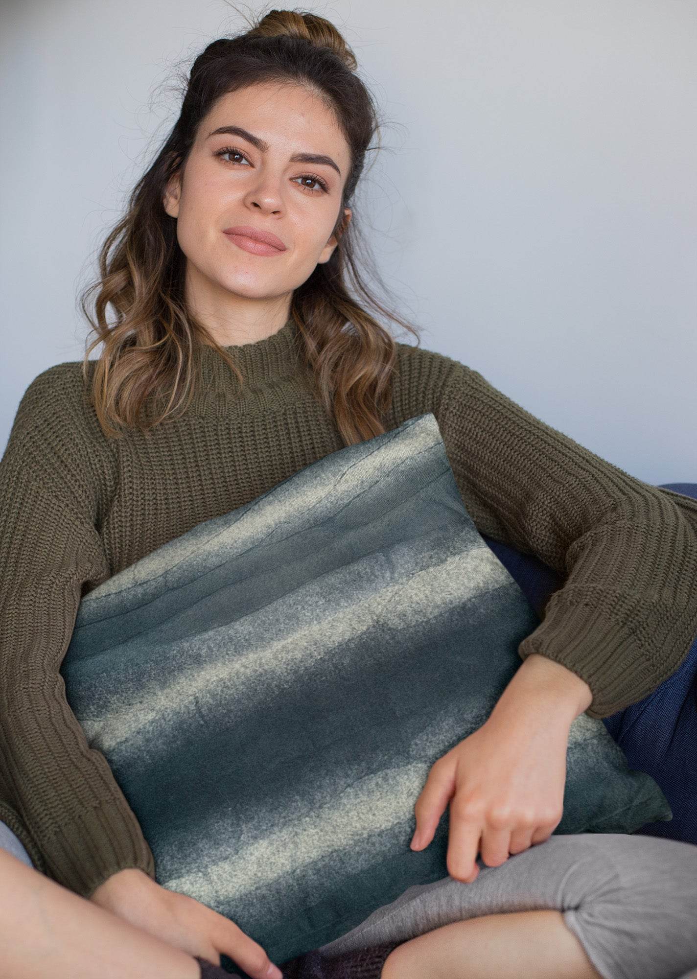 Plutus Green Furever Animal Faux Fur Luxury Throw Pillow - Plutus Brands