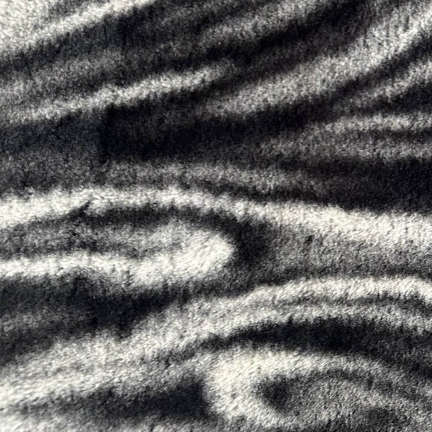 Plutus Black White Galaxy Animal Faux Fur Luxury Throw Pillow - Plutus Brands