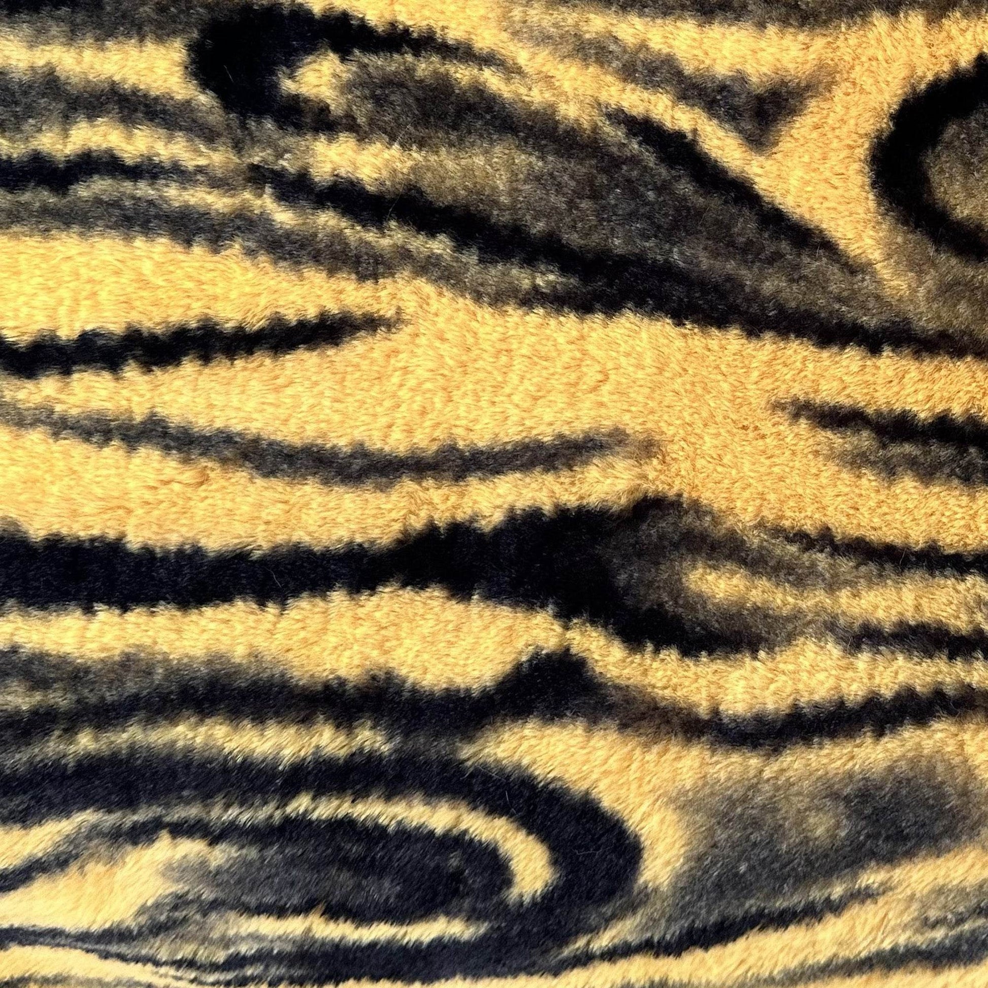 Plutus Yellow Galaxy Animal Faux Fur Luxury Throw Pillow - Plutus Brands