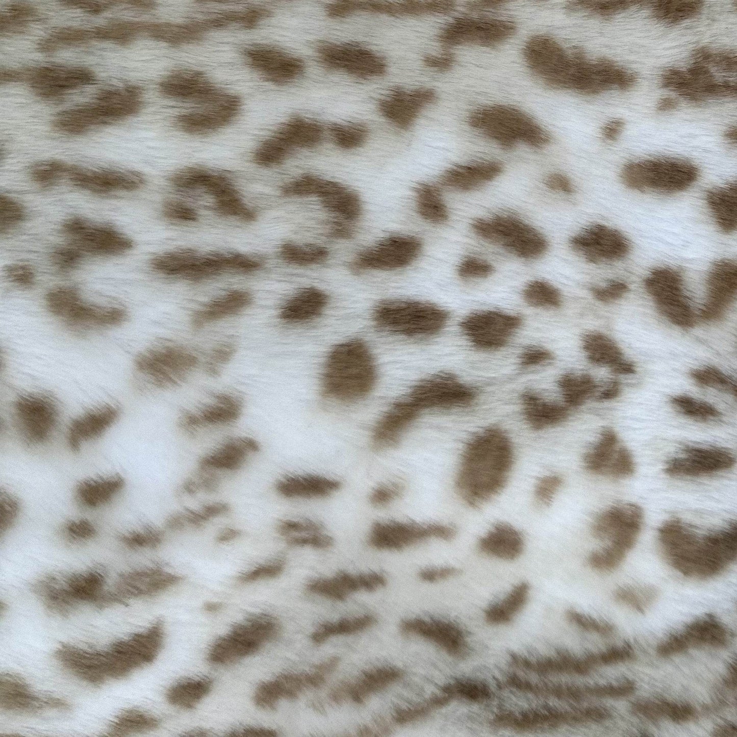Plutus Brown Taupe Savannah Cat Animal Faux Fur Luxury Throw Pillow - Plutus Brands