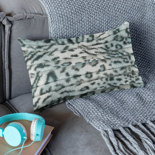Plutus Green Luxe Lash Animal Faux Fur Luxury Throw Pillow - Plutus Brands