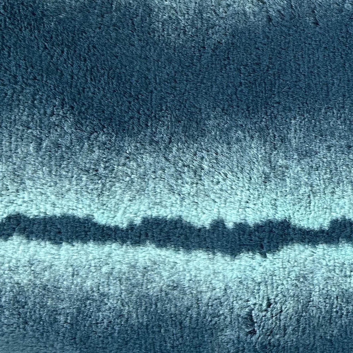 Plutus Teal Fluffy Fields Animal Faux Fur Luxury Throw Pillow - Plutus Brands