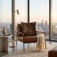 Tangerine Bliss Orange Handmade Luxury Pillow