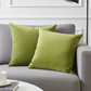 Pistachio Love Green Handmade Luxury Pillow