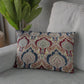 Plutus Multicolor Elegant Essence Paisley Luxury Throw Pillow