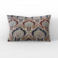 Plutus Multicolor Elegant Essence Paisley Luxury Throw Pillow